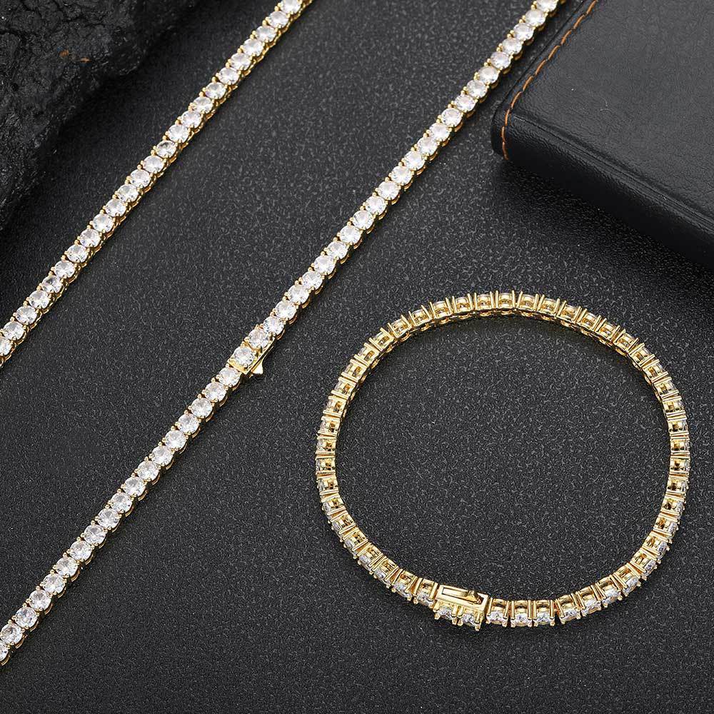 Tennis Zircon Chain / Bracelet