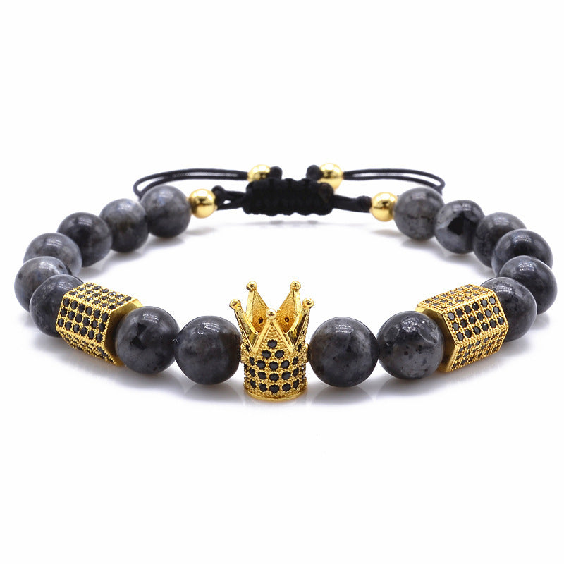 Crown Hexagonal Prism Bracelet